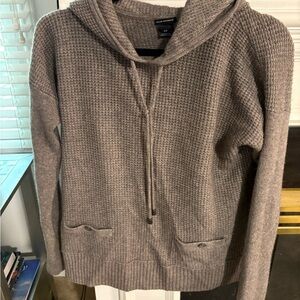 Club Monaco relaxed cashmere blend hoodie Sweater Cozy Knit
